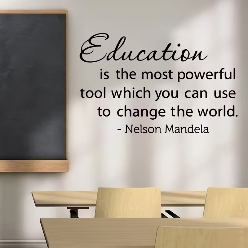 Power Tools World - Un adesivo da parete con una