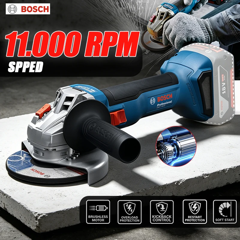 Smerigliatrice Angolare a Batt - Power Tools Professional recensione e prezzo