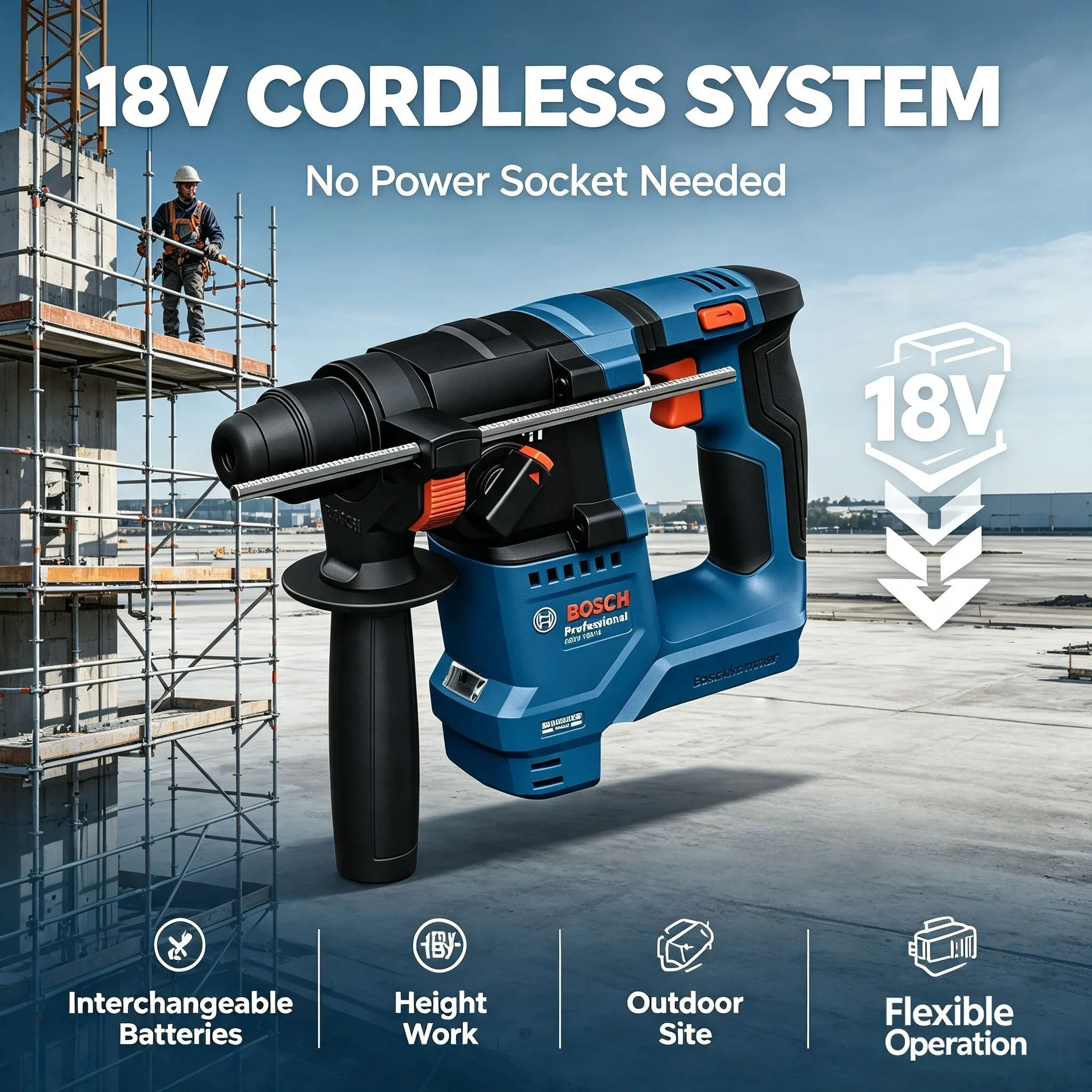 Martello Rotante a Batteria Bo - Power Tools Professional recensione e prezzo